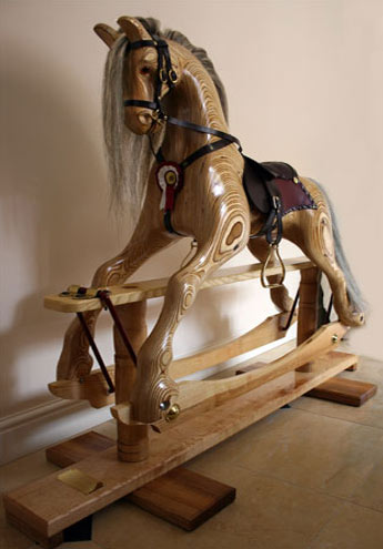 Building a rocking horse on sale